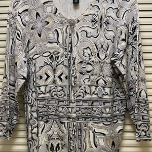 WHITE HOUSE BLACK MARKET SWEATER CARDIGAN SIZE LARGE